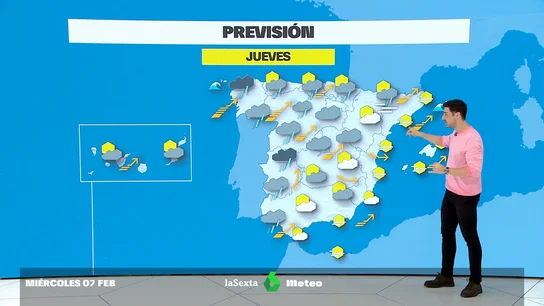 El tiempo con la borrasca  El tiempo con la borrasca