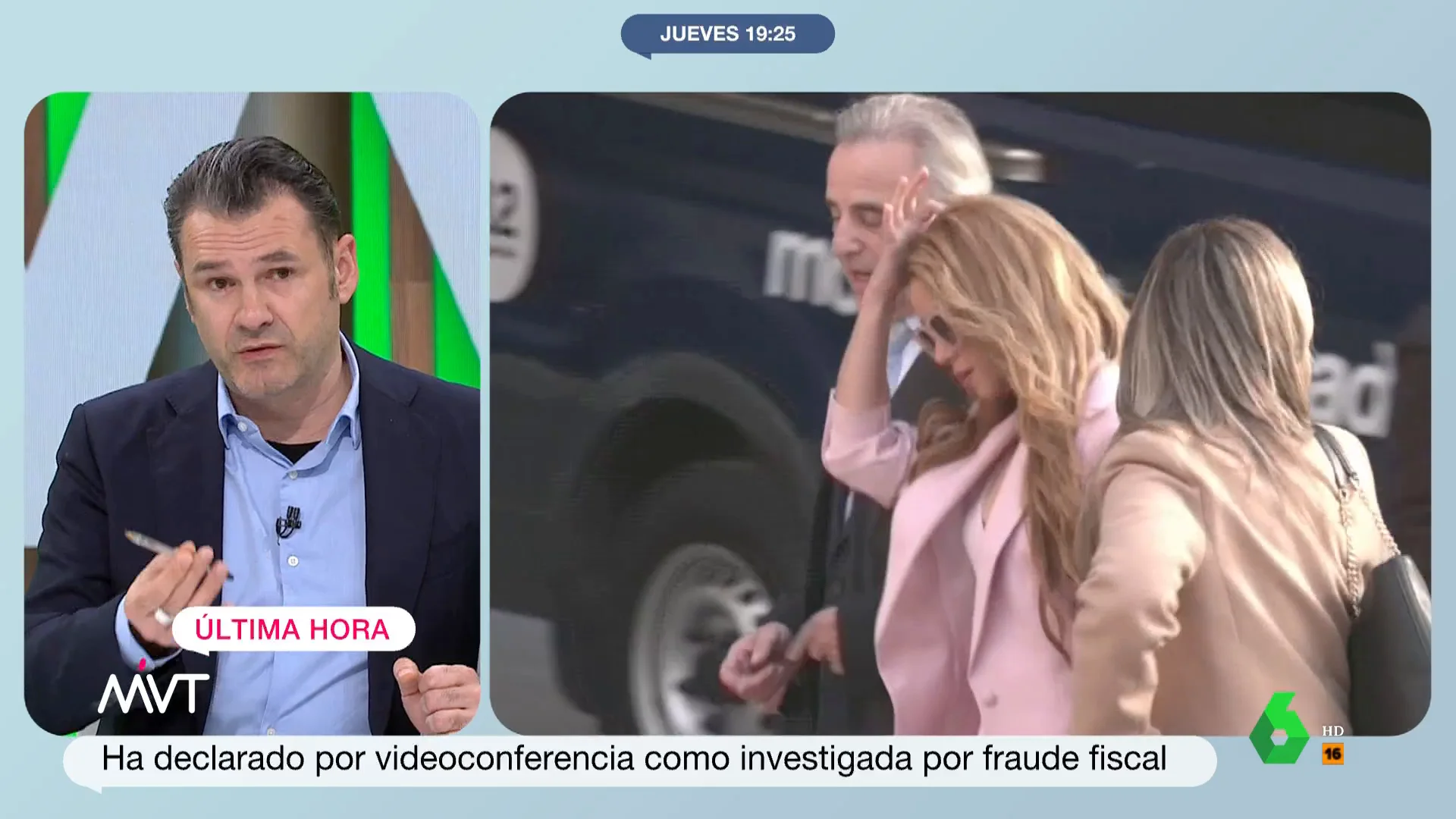 Más Vale Tarde analiza las novedades en la segunda causa abierta contra Shakira por, presuntamente, no pagar 5,3 millones de euros del IRPF en 2018. "Son una bagatela para ella, llegará a un acuerdo porque no le quedará otra", comenta Iñaki López.