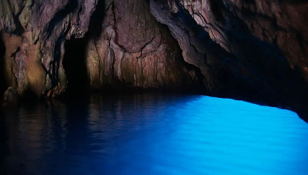 Gruta Azul. Capri