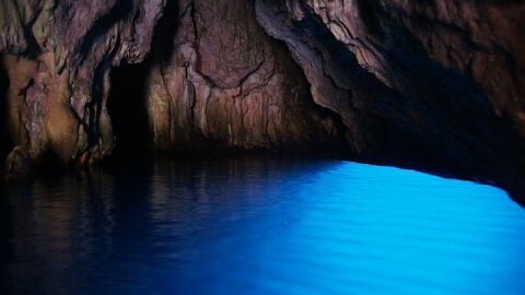Gruta Azul. Capri