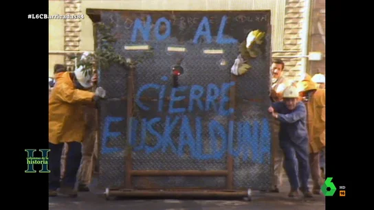 Así fue la revuelta de los trabajadores de Euskalduna que convirtió la ría de Bilbao en un escenario de guerra por su sustento En 1984, los obreros de los astilleros Euskalduna salieron a la calle para parar su cierre como parte de la reconversión industrial. laSexta Columna lo recuerda en este vídeo con Felipe Fernández, uno de los que lideraron las movilizaciones.