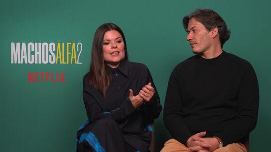 Laura y Alberto Caballero, los creadores de 'Machos Alfa'.