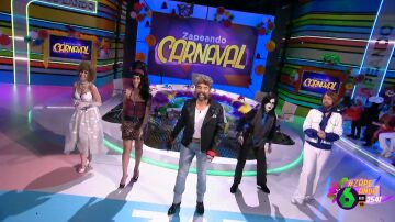 Ares Teixidó como Madonna o Valeria Ros a lo Amy Winehouse: los disfraces 'remember' de los zapeadores por carnaval