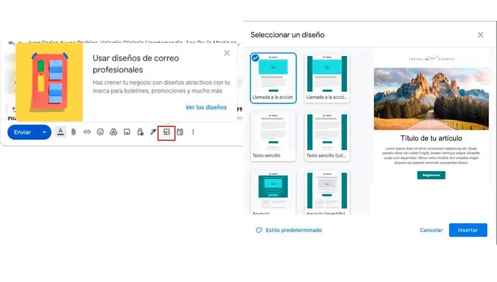 Plantillas de Gmail Plantillas de Gmail