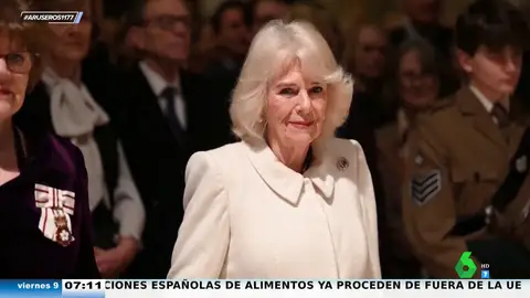 La reina Camila rompe su silencio tras el diagnóstico de cáncer de Carlos III: "Lo está haciendo muy bien, dadas las circunstancias"