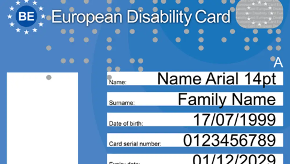 Nuevas tarjetas europeas para personas con discapacidad