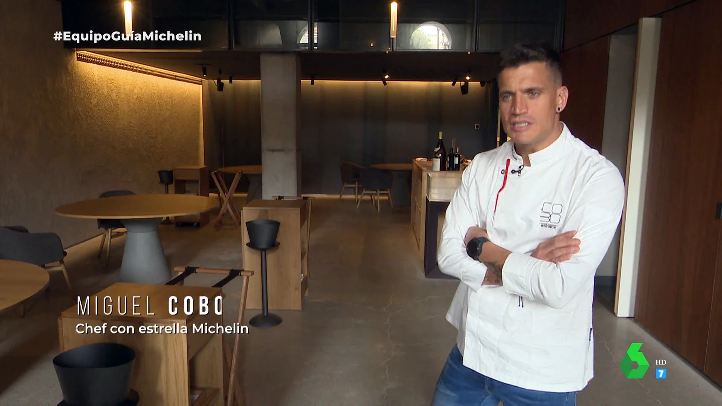 "Un soñador de corazón y empresario de cerebro": así es Miguel Cobo, único chef con estrella Michelin en Burgos "Un soñador de corazón y empresario de cerebro": así es Miguel Cobo, único chef con estrella Michelin en Burgos