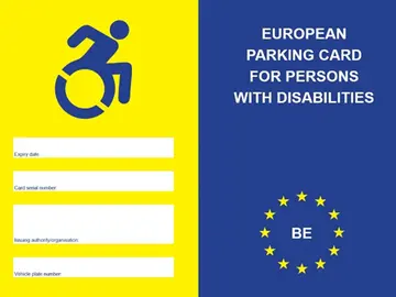 Tarjeta europea de aparcamiento para personas con discapacidad Tarjeta europea de aparcamiento para personas con discapacidad