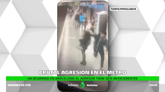 AGRESION METRO AGRESION METRO