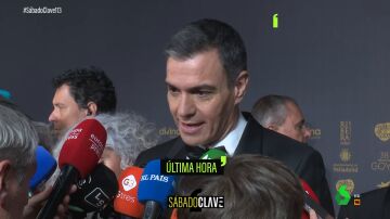 Pedro Sánchez, en los premios Goya 2024