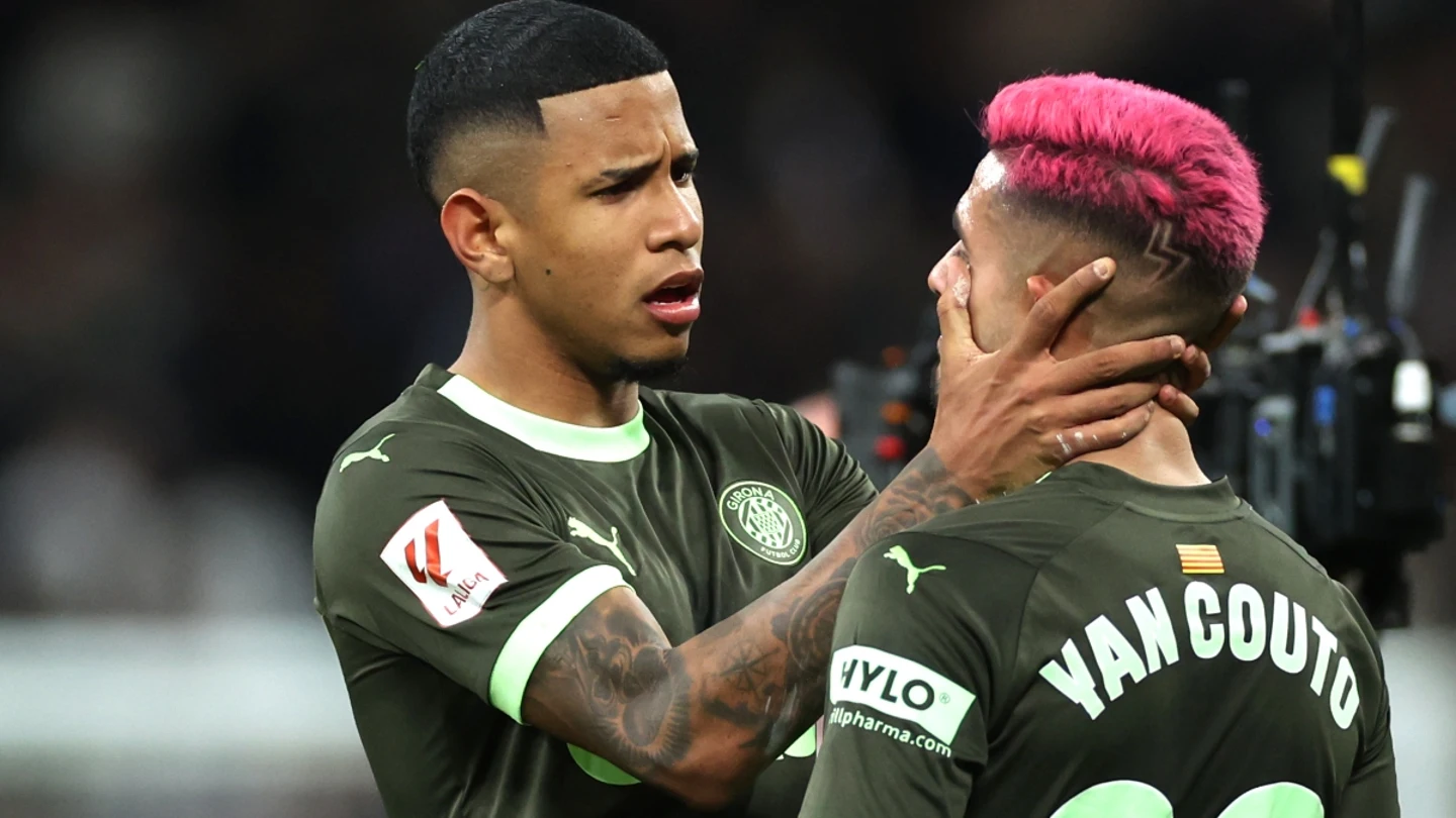 Yan Couto, entre lágrimas tras el partido ante el Real Madrid Yan Couto, entre lágrimas tras el partido ante el Real Madrid
