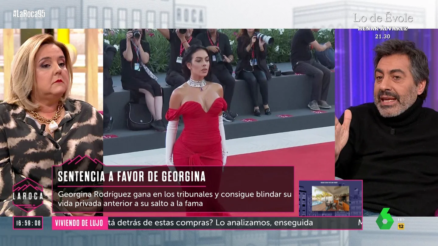 Juan del Val rompe una lanza a favor de Georgina Rodríguez tras su sentencia Juan del Val rompe una lanza a favor de Georgina Rodríguez tras su sentencia