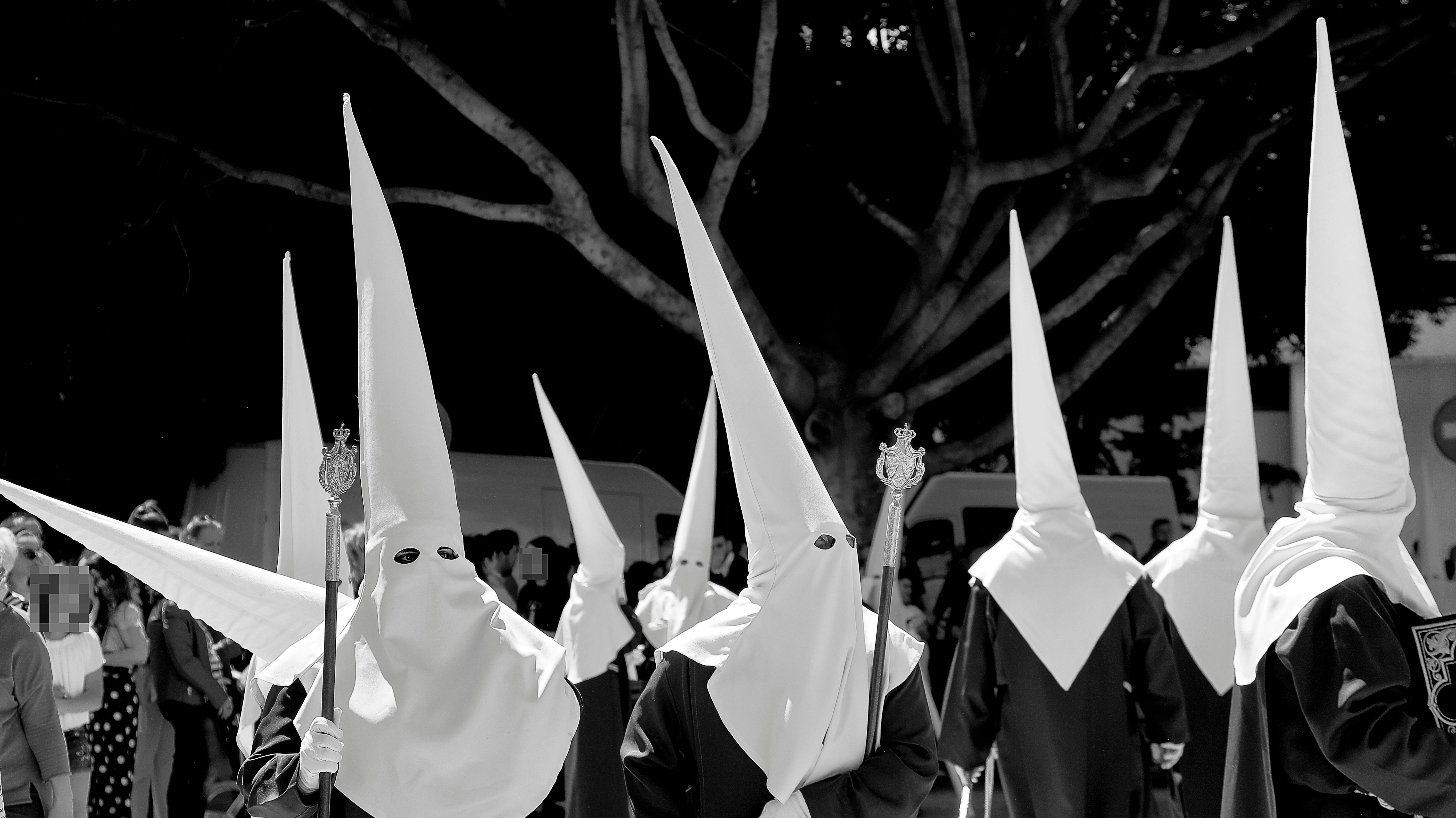 Imagen de una procesión de Semana Santa.