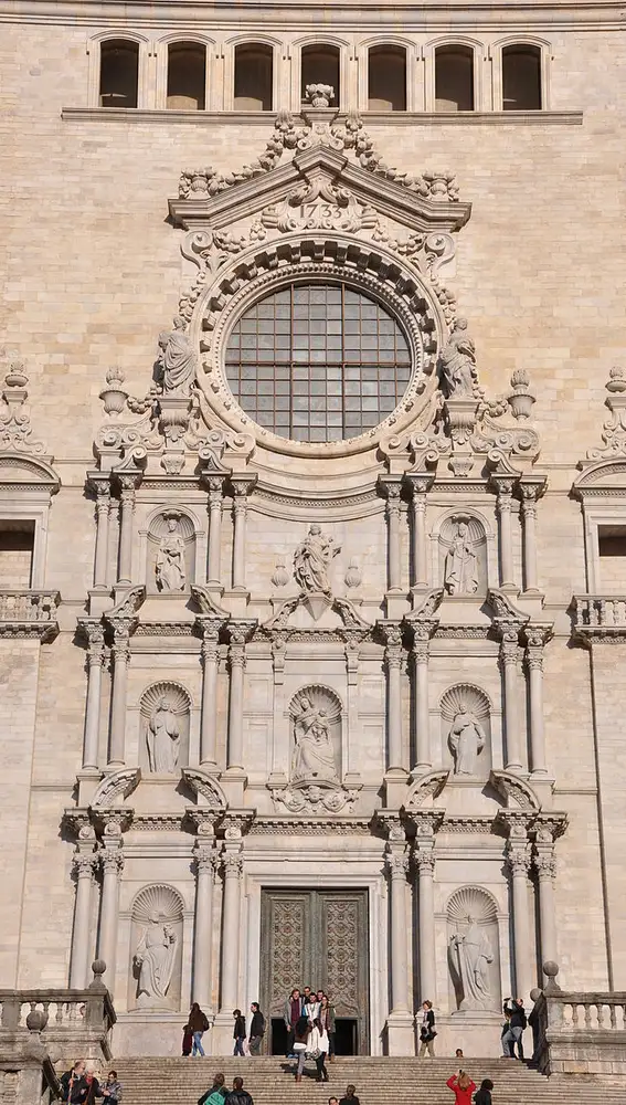 Fachada de la Catedral de Girona