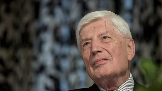 Imagen de Archivo del ex primer ministro neerlandés Dries van Agt. Imagen de Archivo del ex primer ministro neerlandés Dries van Agt.