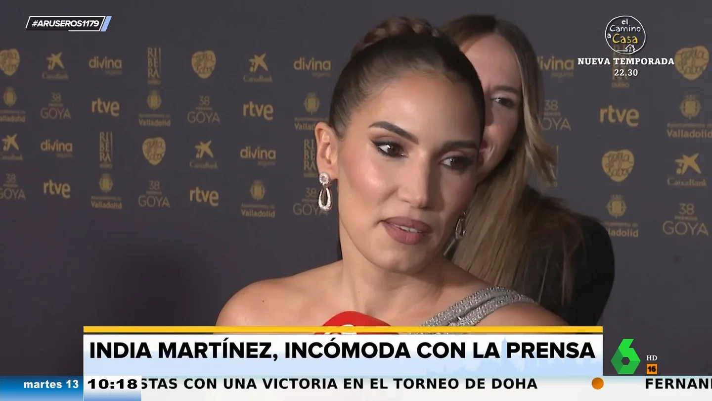 India Martínez estalla contra la prensa por los rumores que la relacionan con Sergio Ramos: "Me faltáis al respeto" India Martínez estalla contra la prensa por los rumores que la relacionan con Sergio Ramos: "Me faltáis al respeto"