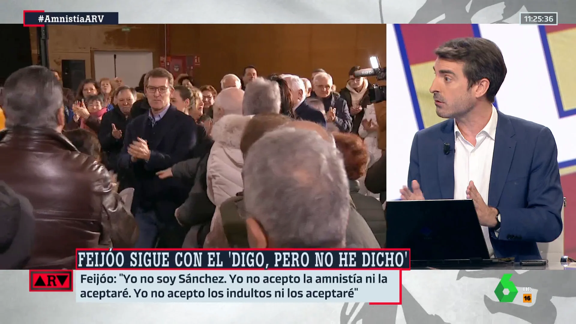 Pablo Simón analiza el giro del PP: "No es la primera vez que Feijóo comete un error en la última semana de campaña"