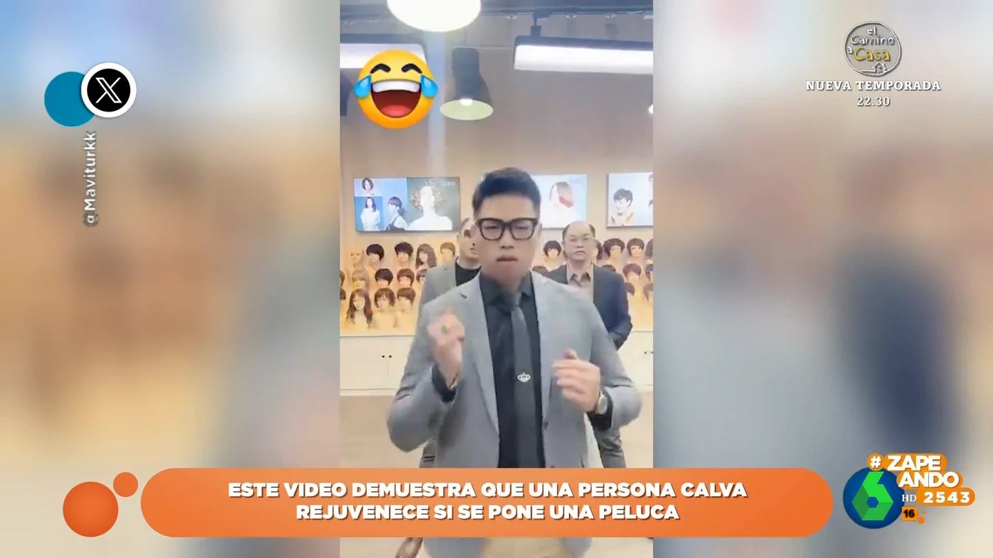 El impactante efecto rejuvenecedor de unos hombres al colocarse una peluca: "¡Qué barbaridad!" El impactante efecto rejuvenecedor de unos hombres al colocarse una peluca: "¡Qué barbaridad!"