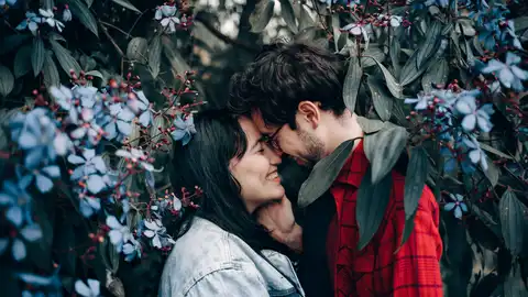Una pareja enamorada Una pareja enamorada
