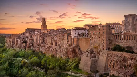 Pitigliano, pueblo de la Toscana de Italia Pitigliano, pueblo de la Toscana de Italia