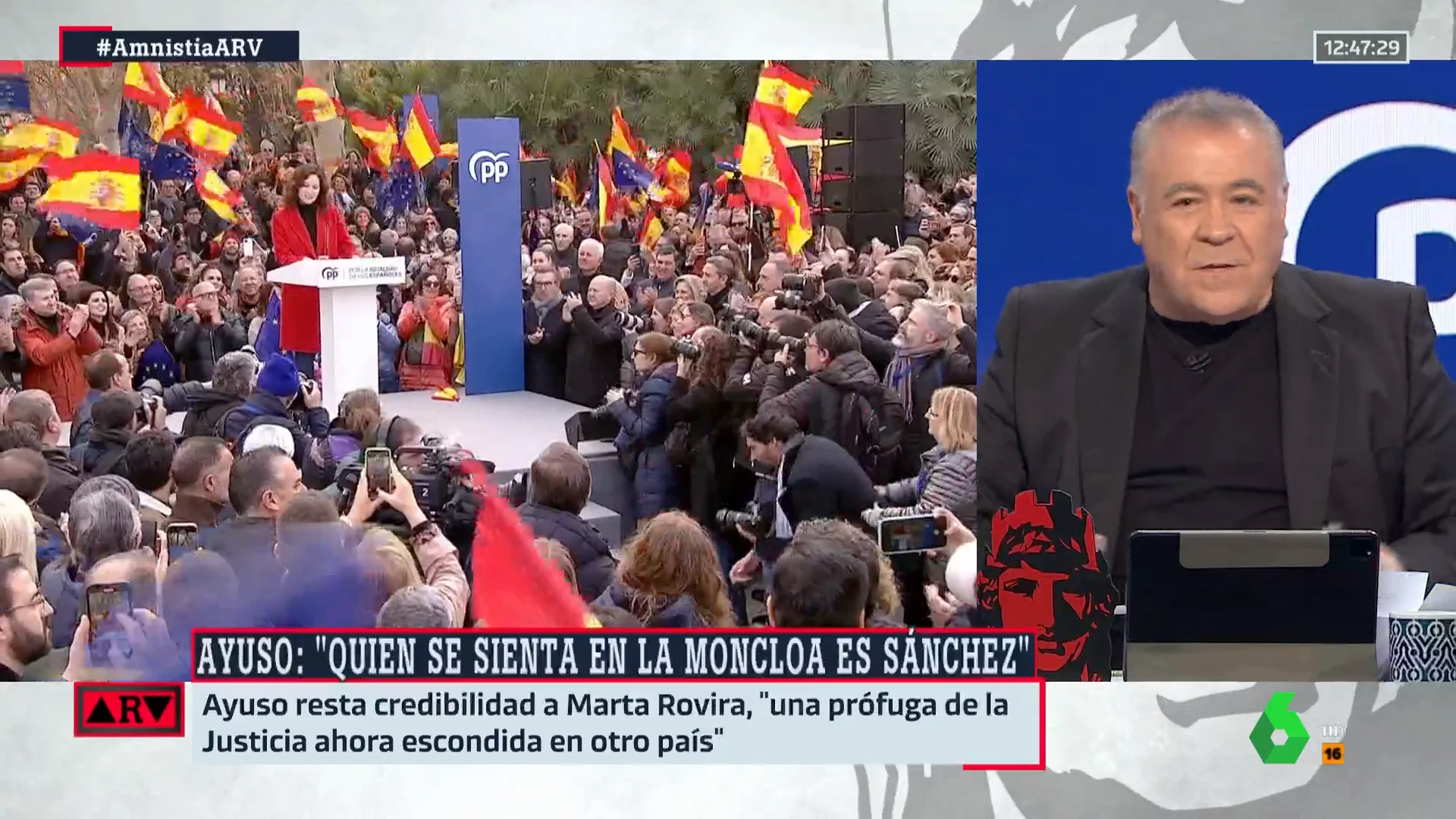 El análisis de Ferreras sobre el 18F: "Hay un montón de patitos negros que veremos a ver si se convierten en cisnes"