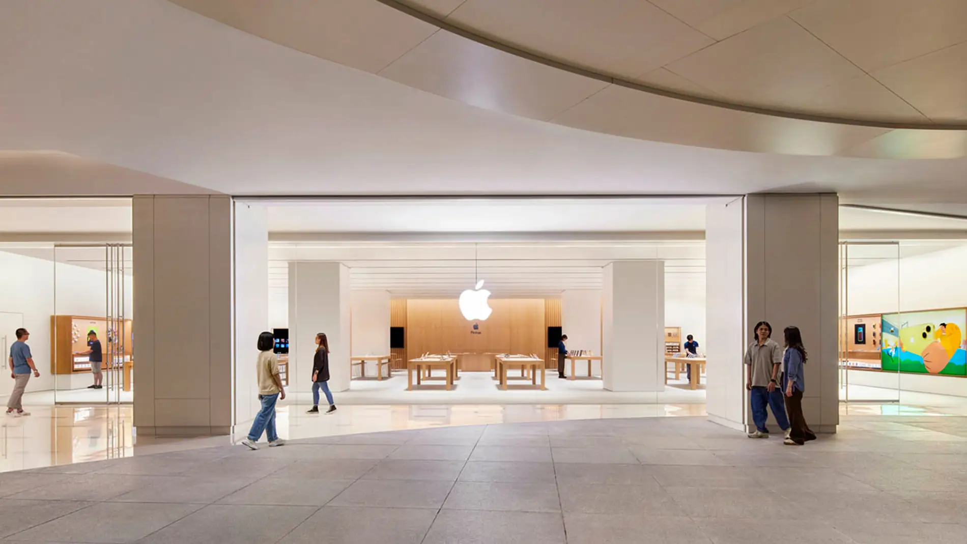 Una Apple Store