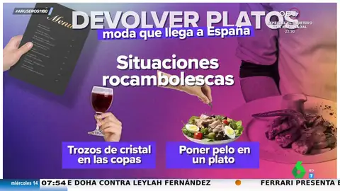 Trozos de cristal y pelos en la comida: así es la "peligrosa" moda de devolver platos que está llegando a los restaurantes españoles