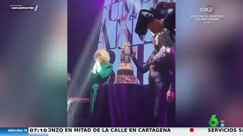 El fiestón por el 70 cumpleaños de Bibiana Fernández con actuaciones de las Nancys Rubias, Loles León o la Terremoto