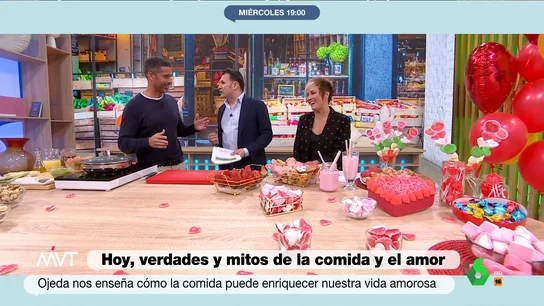 MVT Mitos y verdades de la comida y el amor: Pablo Ojeda revela la relación entre los alimentos y las hormonas MVT Mitos y verdades de la comida y el amor: Pablo Ojeda revela la relación entre los alimentos y las hormonas