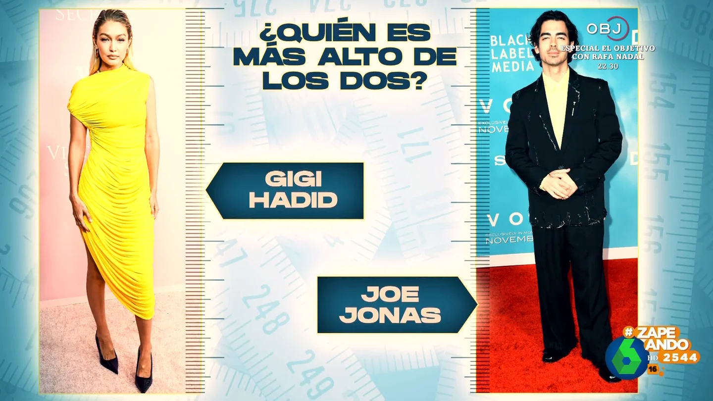 ¿Quién es más alto, Joe Jonas o Gigi Hadid? Descubre la diferencia de altura en esta y otras parejas de famosos ¿Quién es más alto, Joe Jonas o Gigi Hadid? Descubre la diferencia de altura en esta y otras parejas de famosos