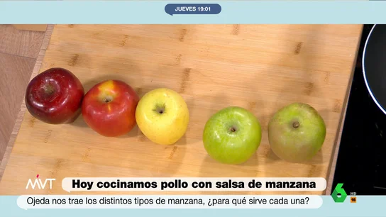 MVT Una manzana para cada ocasión: Pablo Ojeda aclara las diferencias entre las principales variedades MVT Una manzana para cada ocasión: Pablo Ojeda aclara las diferencias entre las principales variedades