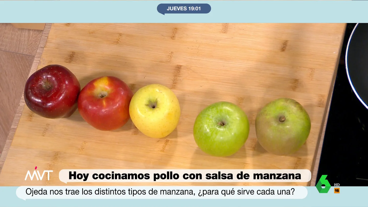 MVT Una manzana para cada ocasión: Pablo Ojeda aclara las diferencias entre las principales variedades MVT Una manzana para cada ocasión: Pablo Ojeda aclara las diferencias entre las principales variedades