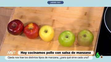 MVT Una manzana para cada ocasión: Pablo Ojeda aclara las diferencias entre las principales variedades