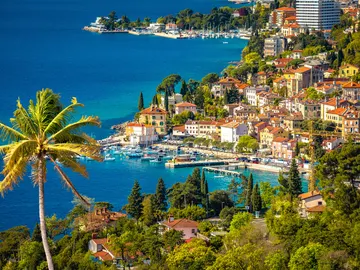Volosko, ciudad de Croacia Volosko, ciudad de Croacia