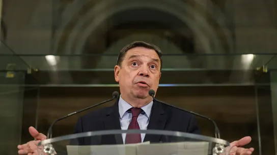 El ministro de Agricultura, Luis Planas, tras reunirse con las organizaciones profesionales agrarias El ministro de Agricultura, Luis Planas, tras reunirse con las organizaciones profesionales agrarias