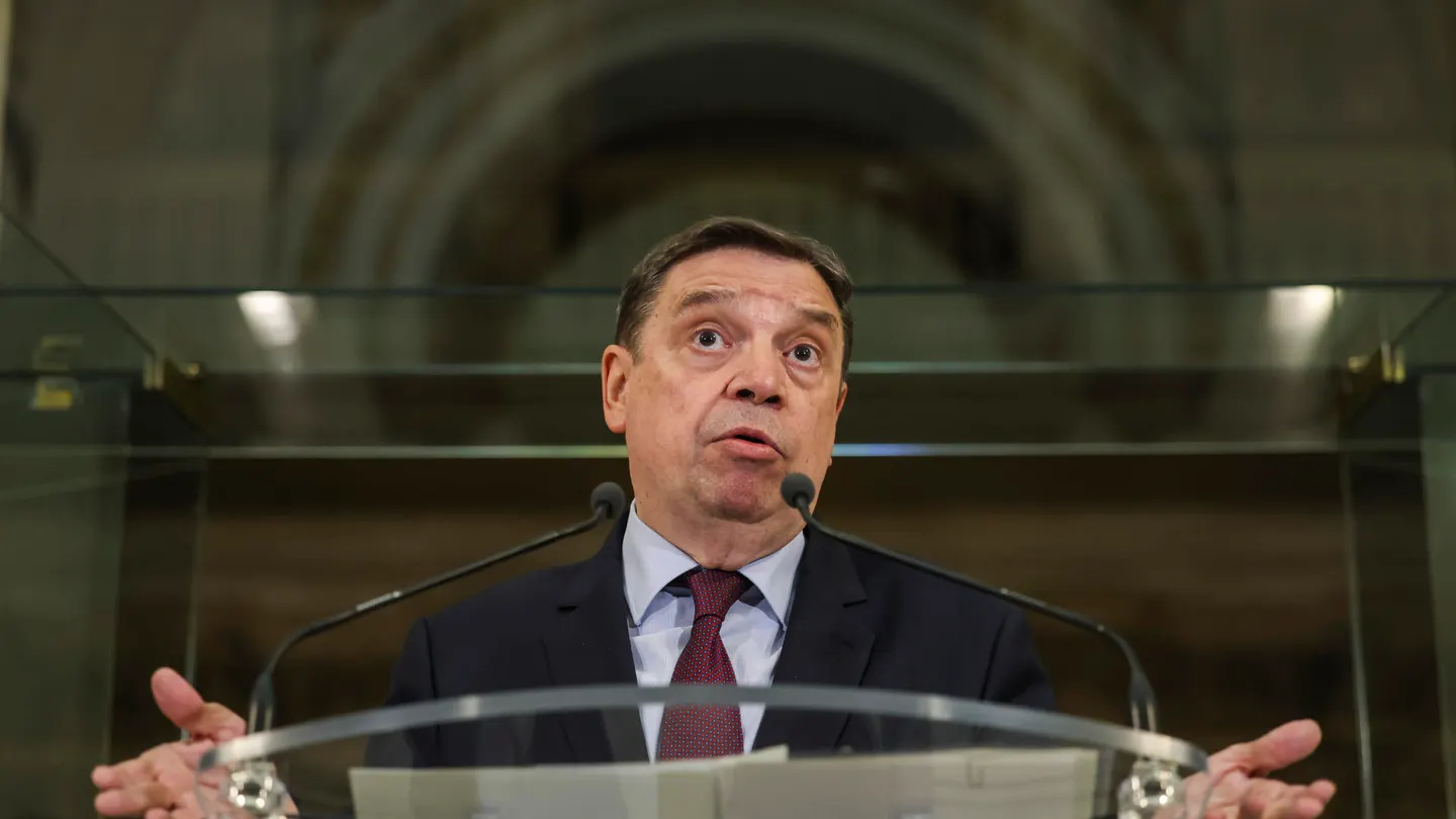 El ministro de Agricultura, Luis Planas, tras reunirse con las organizaciones profesionales agrarias El ministro de Agricultura, Luis Planas, tras reunirse con las organizaciones profesionales agrarias