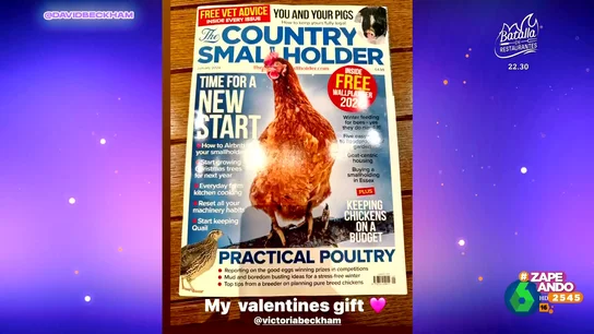 El curioso regalo de Victoria a David Beckham por San Valentín El curioso regalo de Victoria a David Beckham por San Valentín