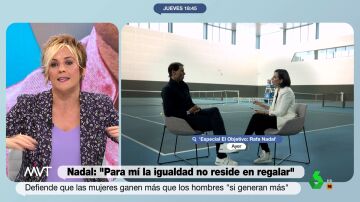 Cristina Pardo estalla contra las críticas a Rafa Nadal