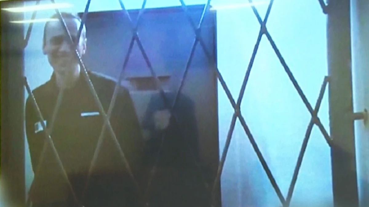 The last image of Alexei Navalni before dying in prison The last image of Alexei Navalni before dying in prison