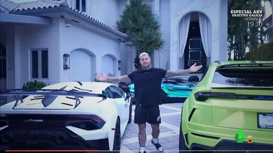 Coches deportivos, viviendas de lujo y mucho dinero: así pregona Llados su "éxito" en las redes sociales Coches deportivos, viviendas de lujo y mucho dinero: así pregona Llados su "éxito" en las redes sociales