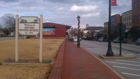 Main Street. Buford, Georgia (Estados Unidos).