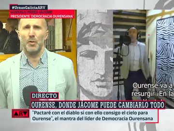 El presidente de Democracia Ourense 