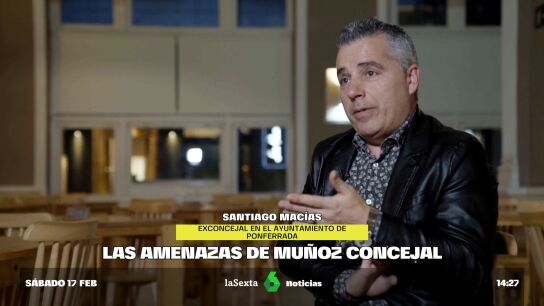 "Era el t&iacute;pico mat&oacute;n; a m&iacute; intent&oacute; agredirme": as&iacute; describe un exconcejal de Ponferrada a Pedro Mu&ntilde;oz