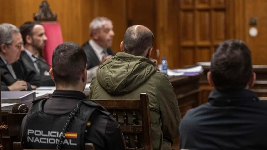 La expareja de Nerea Añel y único acusado como autor de su muerte, durante el juicio en Ourense La expareja de Nerea Añel y único acusado como autor de su muerte, durante el juicio en Ourense