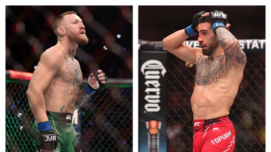 McGregor y Topuria McGregor y Topuria