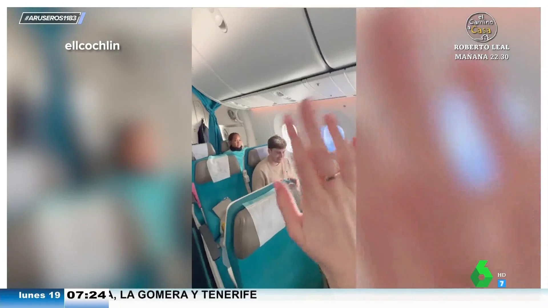 Una madre se compra un billete en business y deja al marido y al bebé en clase turista en el avión