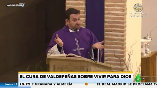 El cura de Valdepeñas, a los que le critican por no comer carne los domingos: "¿Por qué no te ríes de los veganos?" El cura de Valdepeñas, a los que le critican por no comer carne los domingos: "¿Por qué no te ríes de los veganos?"