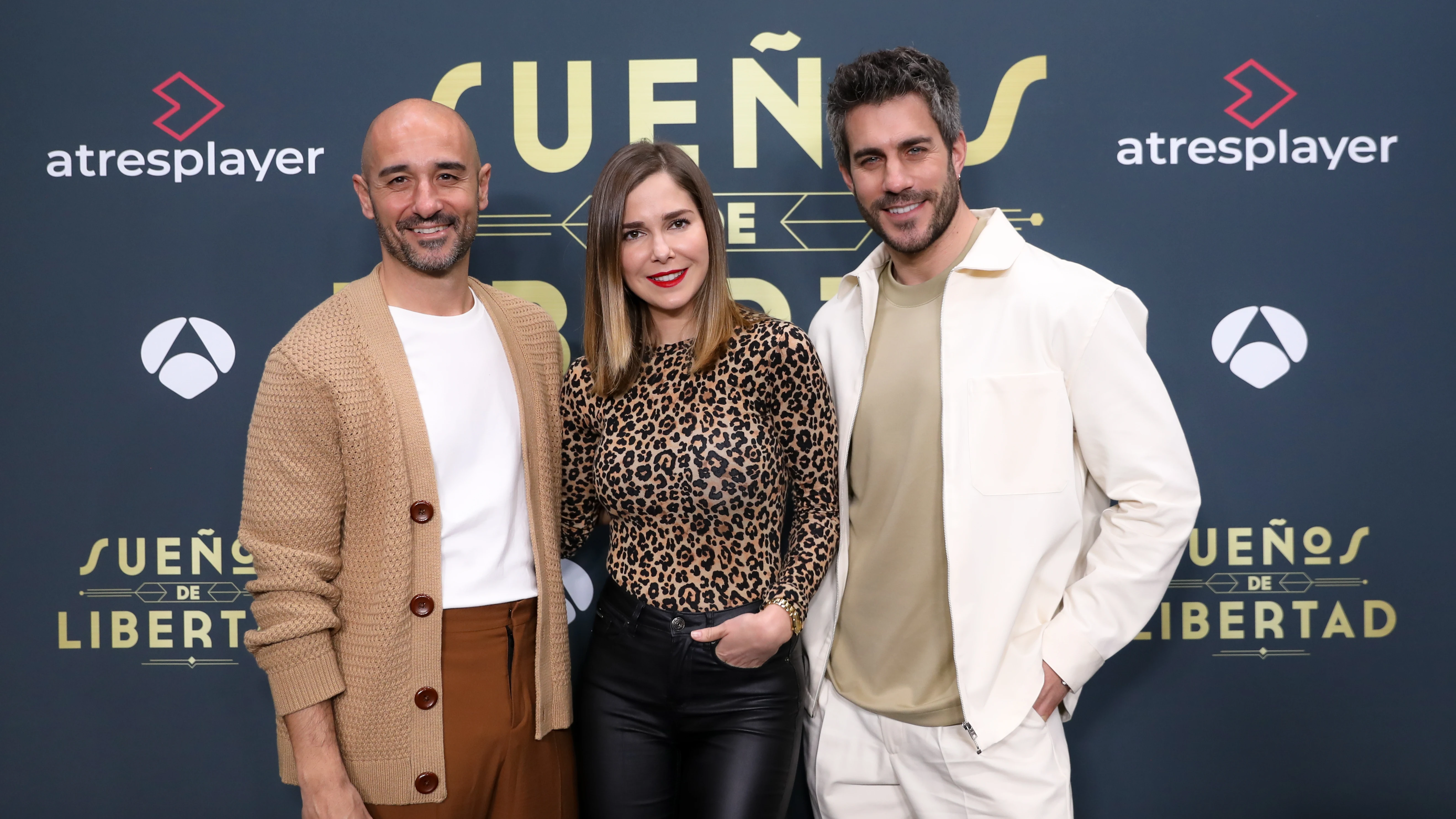 Alain Hernbández, Natalia Sánchez y Dani Tatay presentan 'Sueños de libertad'.