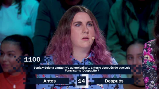 Carolina Iglesias arrasa en la prueba '59 segundos' de Generación TOP: "Lo ha hecho ella sola" Carolina Iglesias arrasa en la prueba '59 segundos' de Generación TOP: "Lo ha hecho ella sola"