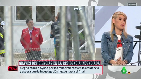 La crítica de Afra Blanco a Ayuso tras el incendio en una residencia: "Demuestra no solo indiferencia, también un problema de edadismo" La crítica de Afra Blanco a Ayuso tras el incendio en una residencia: "Demuestra no solo indiferencia, también un problema de edadismo"